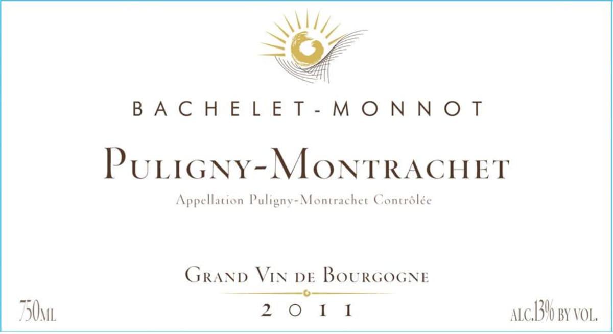 Domaine Bachelet-Monnot Puligny-Montrachet 2011 Front Label