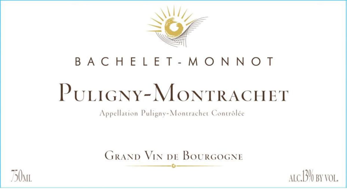 Domaine Bachelet-Monnot Puligny-Montrachet 2012 Front Label