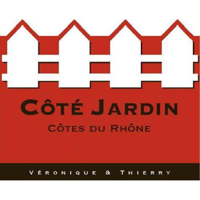 Cote Jardin Cotes du Rhone Rouge 2008 Front Label