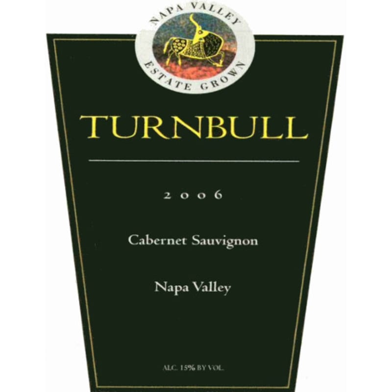 Turnbull Napa Valley Cabernet Sauvignon 2006 Front Label