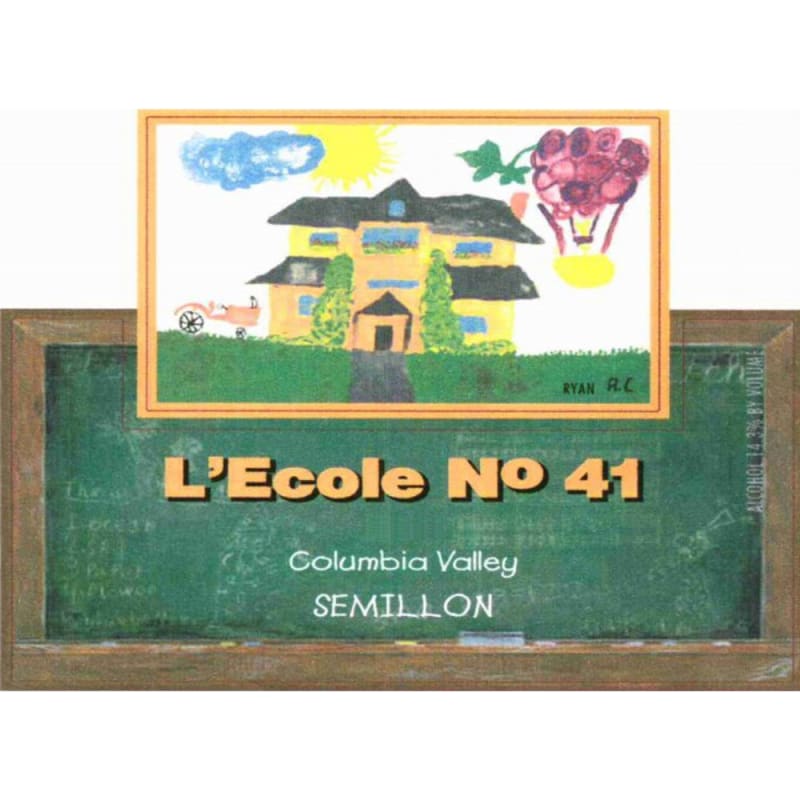 L'Ecole 41 Semillon 2008 Front Label
