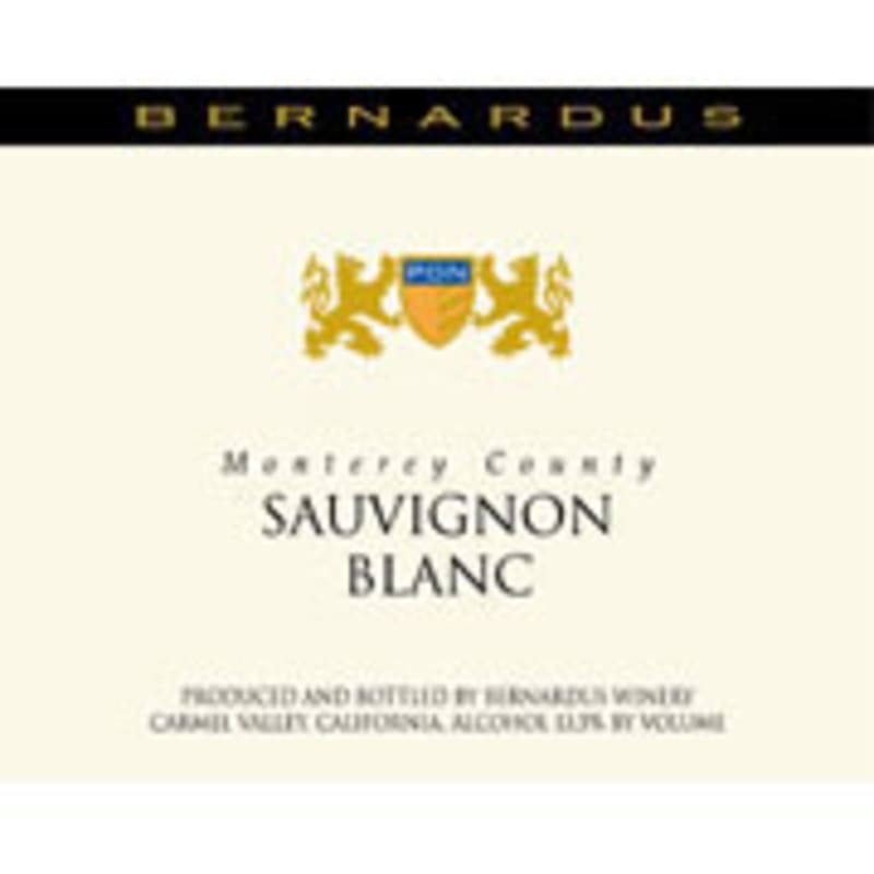 Bernardus Griva Vineyard Sauvignon Blanc 2007 Front Label