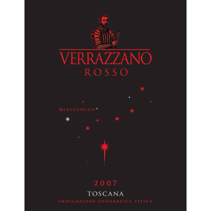Castello di Verrazzano Rosso 2007 Front Label