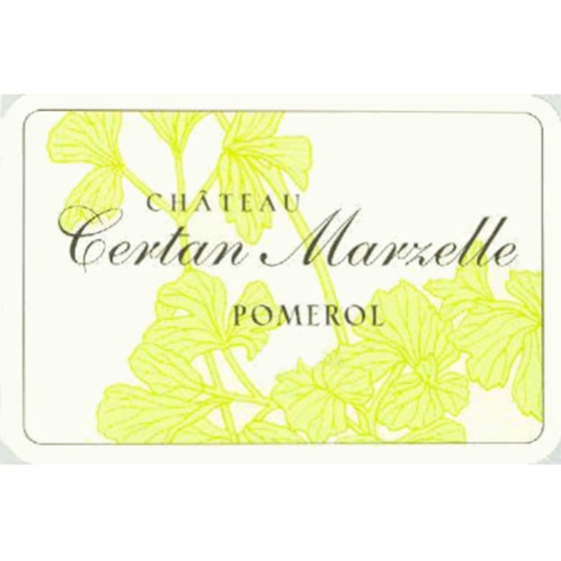 Chateau Certan Marzelle Pomerol 2005 Front Label