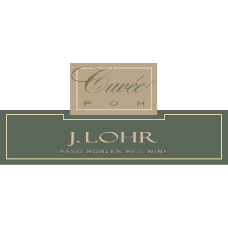 J. Lohr Cuvee POM 2006 Front Label