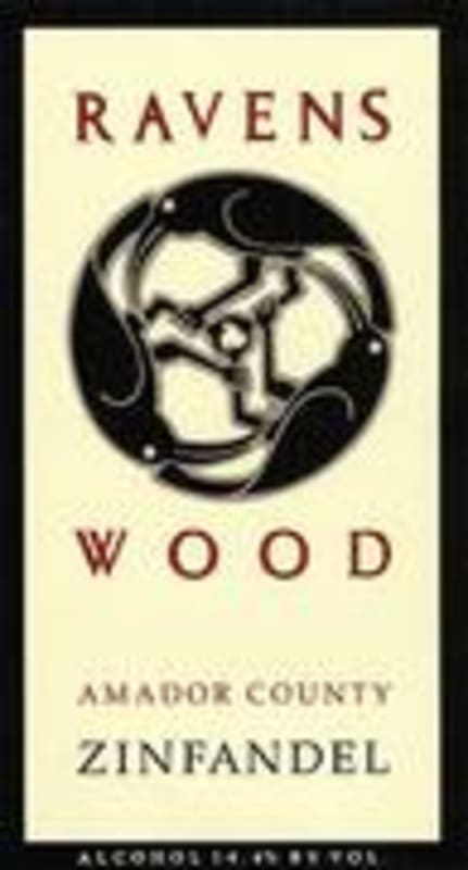 Ravenswood Amador County Zinfandel 1998 Front Label