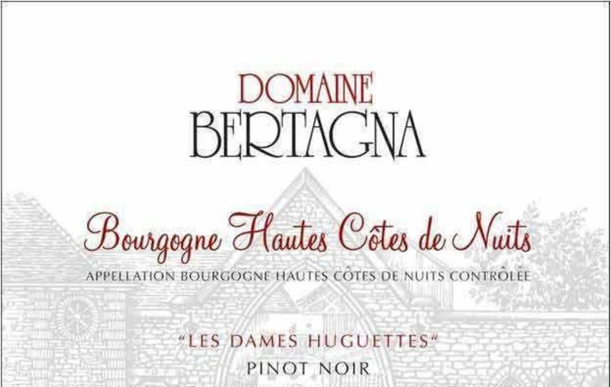 Domaine Bertagna Hautes Cotes de Nuits Pinot Noir 2011 Front Label