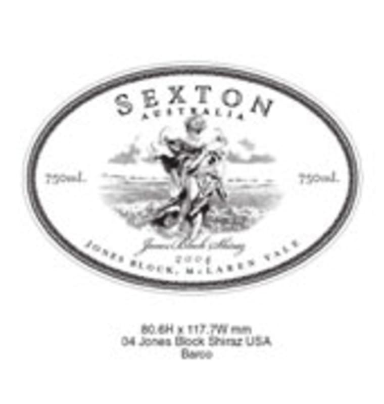 Giant Steps Sexton Vineyard Jones Block Shiraz 2004 Front Label