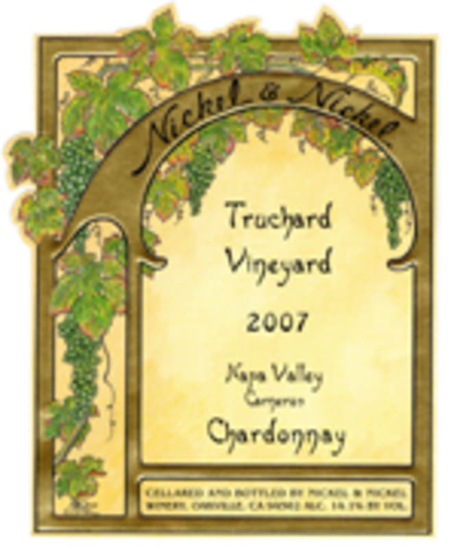 Nickel & Nickel Truchard Vineyard Chardonnay 2007 Front Label