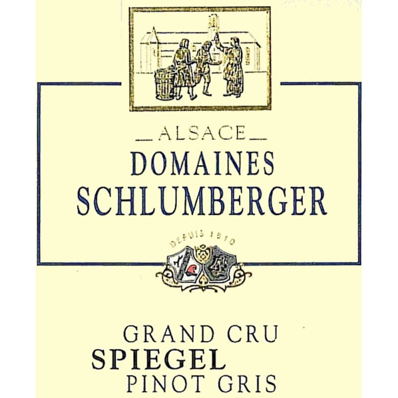 Domaines Schlumberger Spiegel Grand Cru Pinot Gris 2005 Front Label