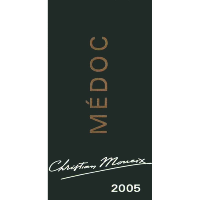 Christian Moueix Medoc 2005 Front Label