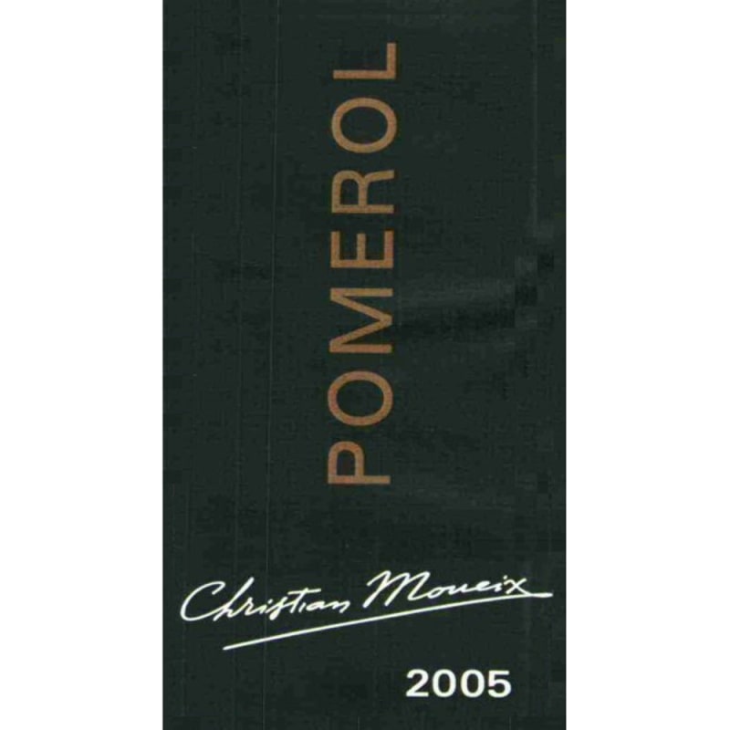Christian Moueix Pomerol 2005 Front Label