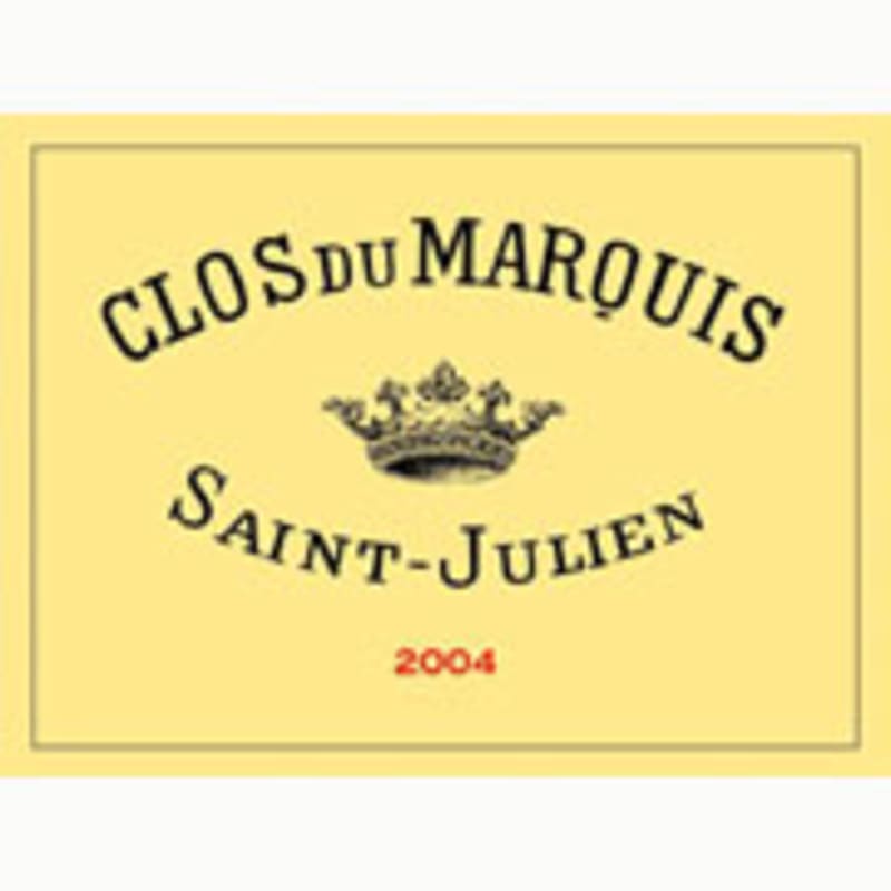 Clos du Marquis 2004 Front Label