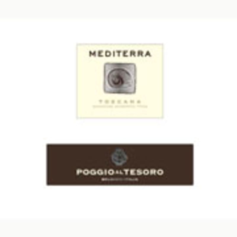 Poggio al Tesoro Mediterra 2007 Front Label