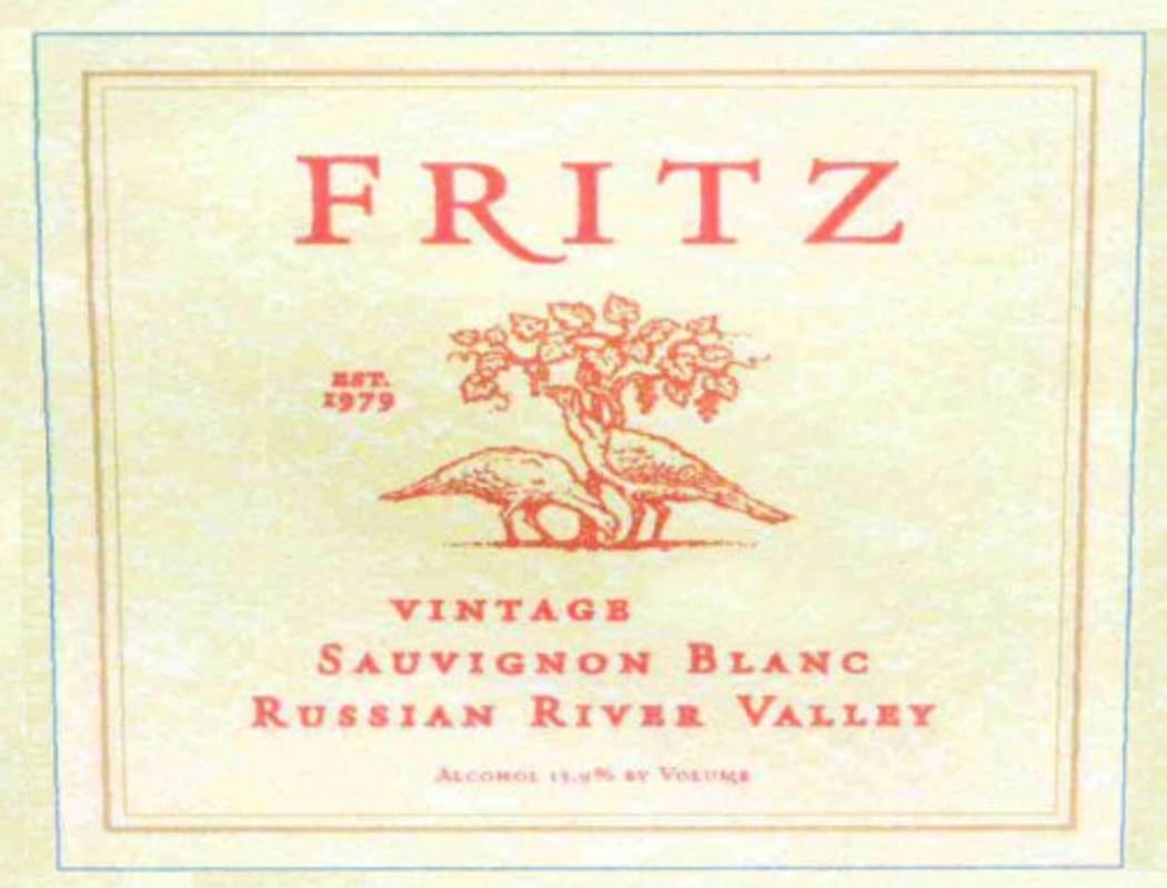 Fritz Russian River Valley Sauvignon Blanc 2011 Front Label