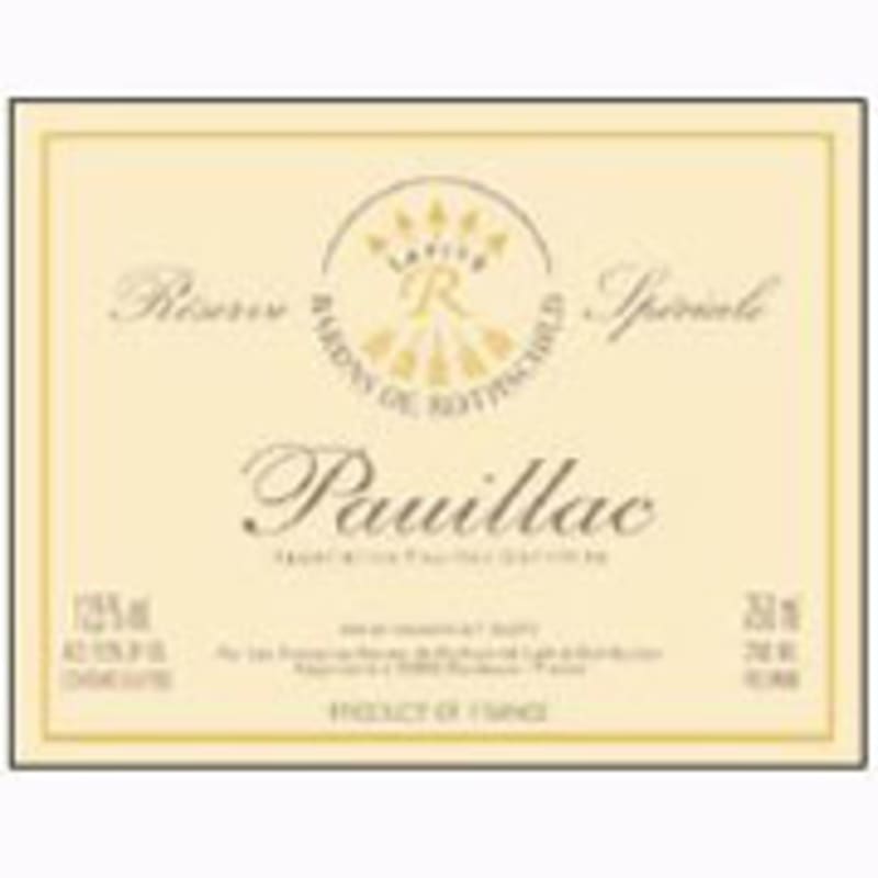 Domaines Barons de Rothschild Reserve Speciale Pauillac 2006 Front Label