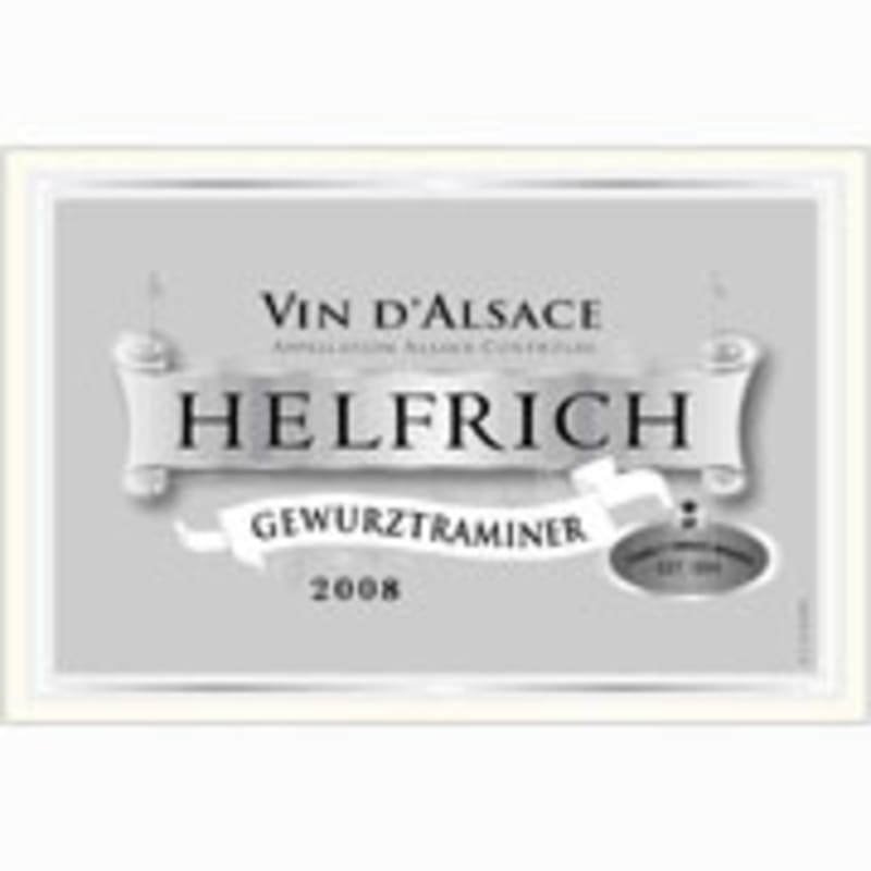 Helfrich Gewurztraminer 2008 Front Label