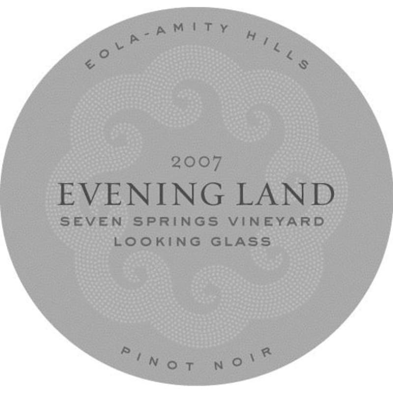 Evening Land Seven Springs Vineyard Pinot Noir 2007 Front Label