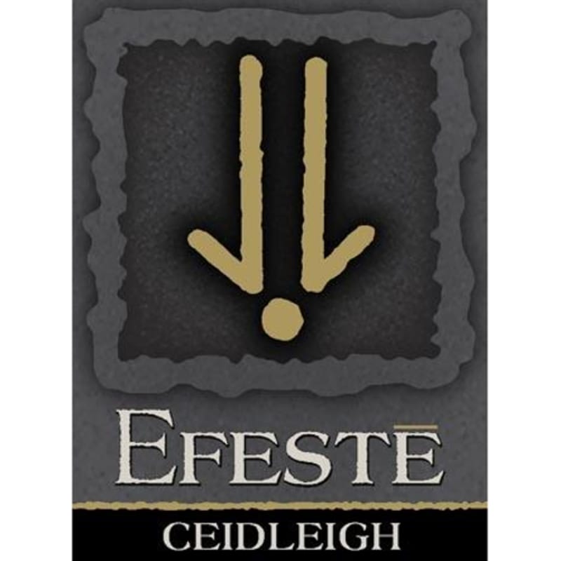 Efeste Syrah Red Mountain Ceidleigh 2006 Front Label