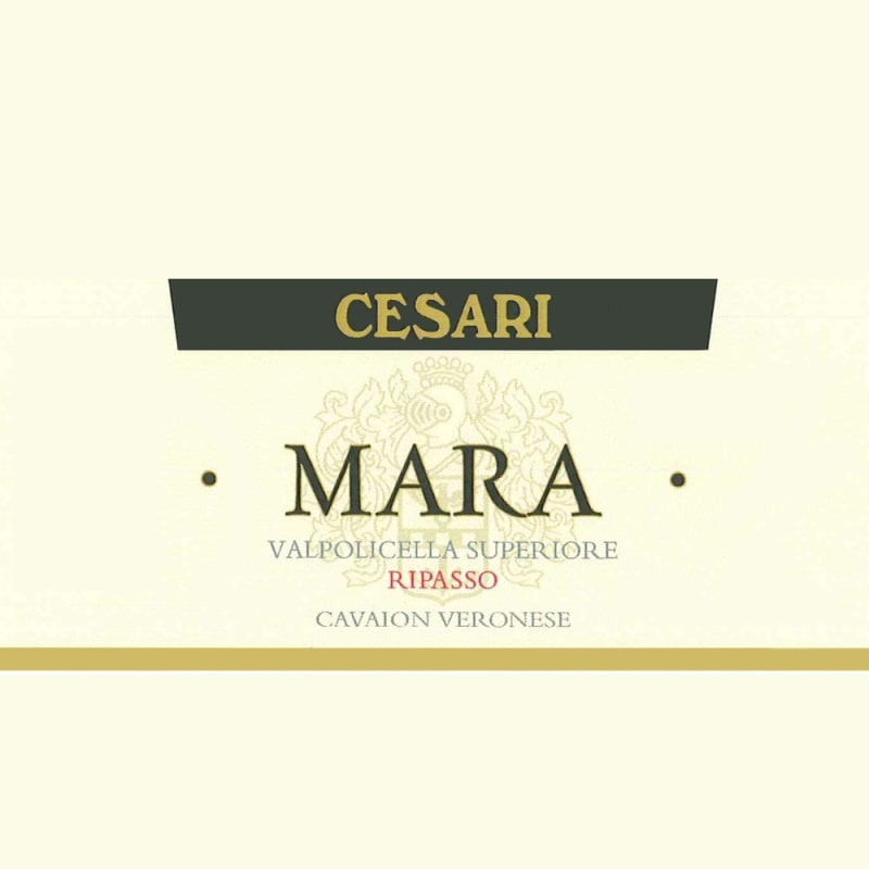 Cesari Mara Ripasso 2007 Front Label