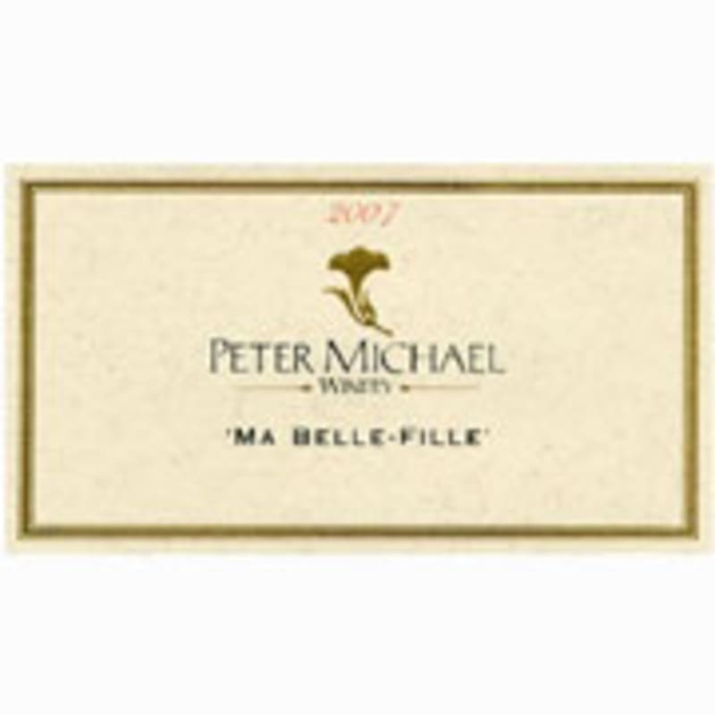 Peter Michael Ma Belle Fille Chardonnay 2007 Front Label