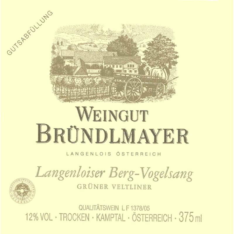 Brundlmayer Langenloiser Berg-Vogelsang Gruner Veltliner 2007 Front Label