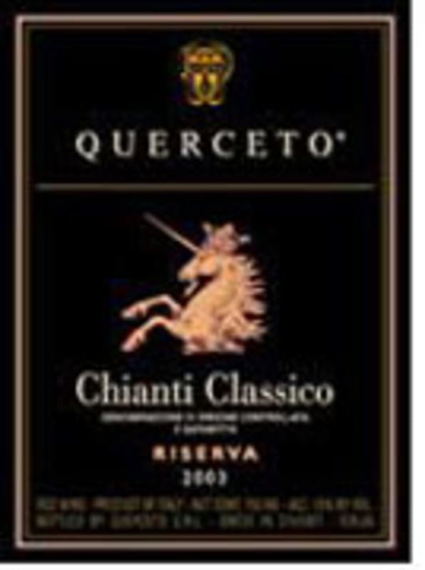 Castello di Querceto Chianti Classico Riserva 2005 Front Label