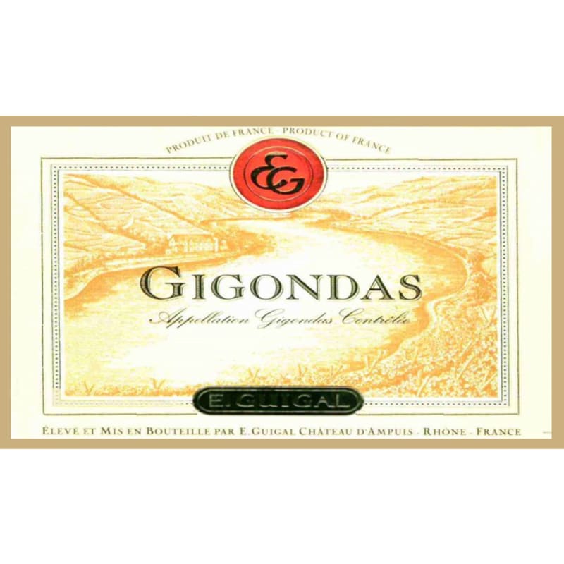 E. Guigal Gigondas Rouge 2006 Front Label