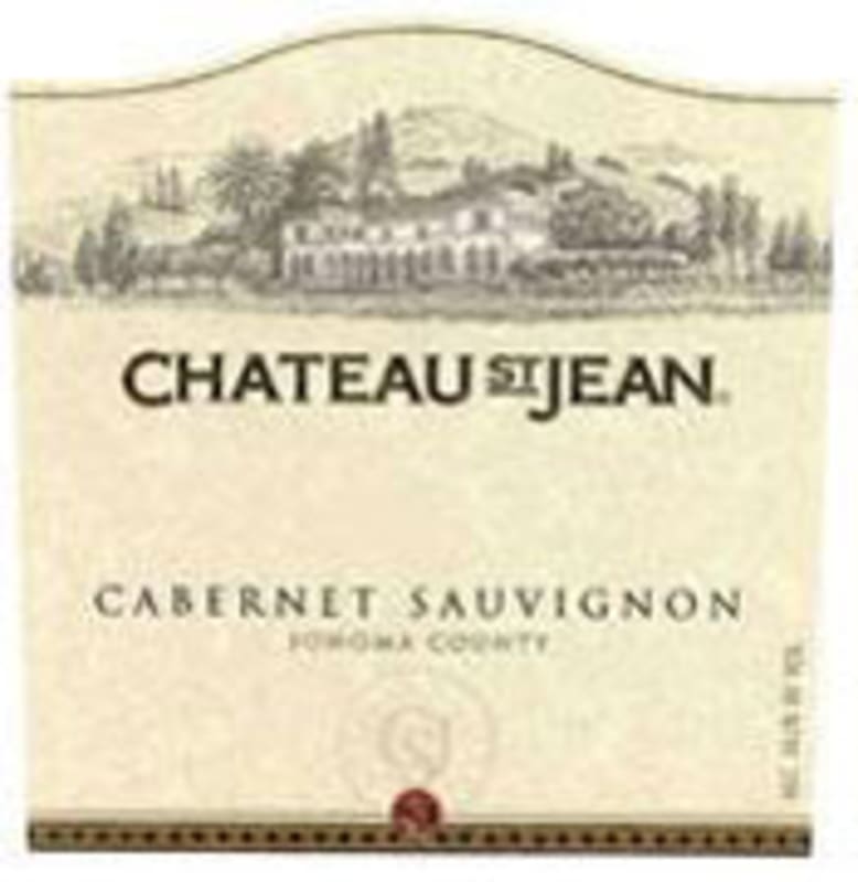 Chateau St. Jean Sonoma County Cabernet Sauvignon 2006 Front Label