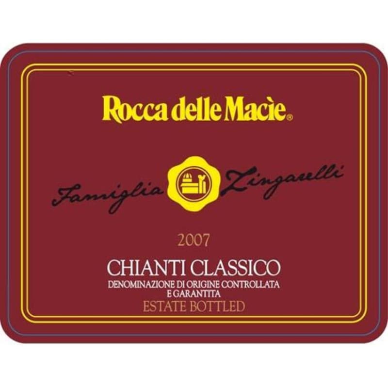 Rocca delle Macie Chianti Classico 2007 Front Label