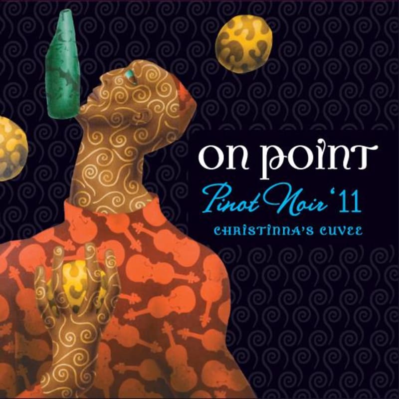 Fulcrum 'On Point' Christina's Cuvee Pinot Noir 2011 Front Label