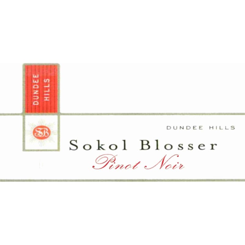 Sokol Blosser Dundee Hills Estate Pinot Noir 2007 Front Label