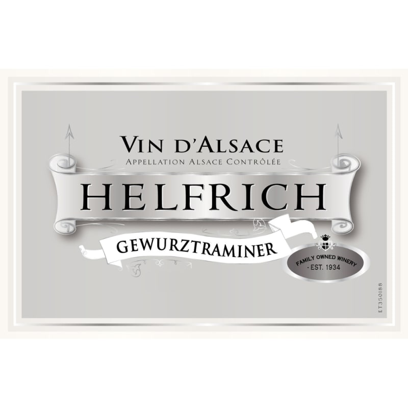 Helfrich Gewurztraminer 2011 Front Label