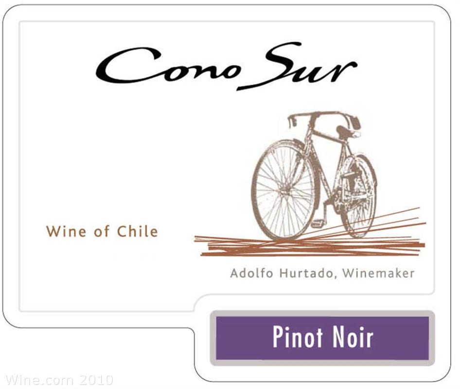 Cono Sur Pinot Noir 2009 Front Label
