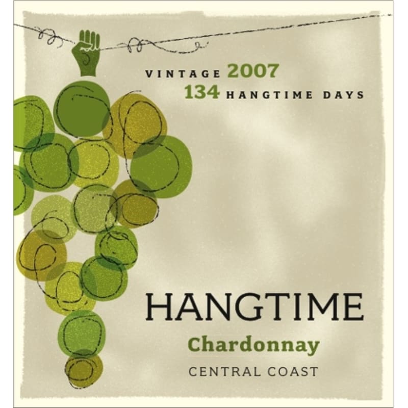Hangtime Chardonnay 2007 Front Label