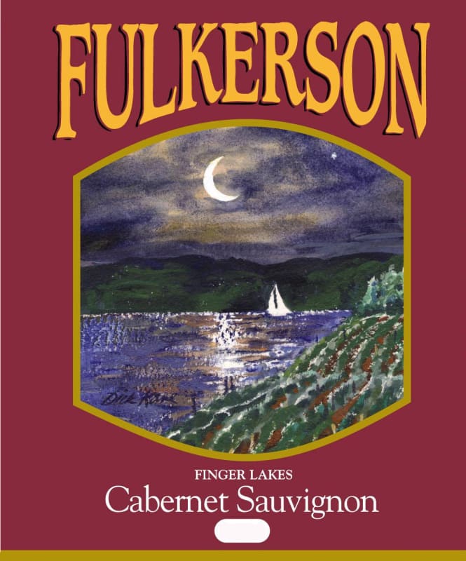 Fulkerson Cabernet Sauvignon 2012 Front Label