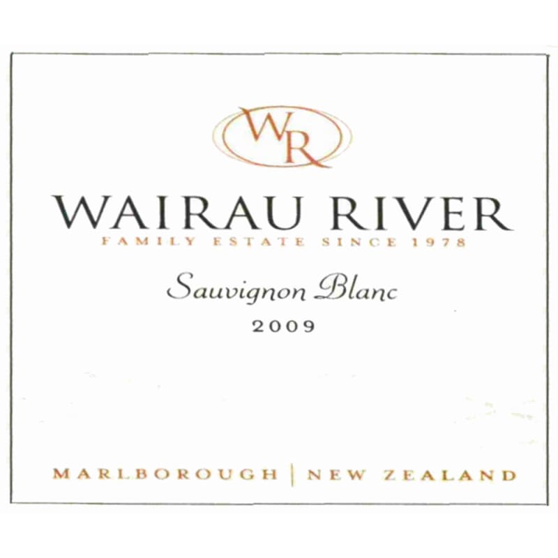 Wairau River Sauvignon Blanc 2009 Front Label