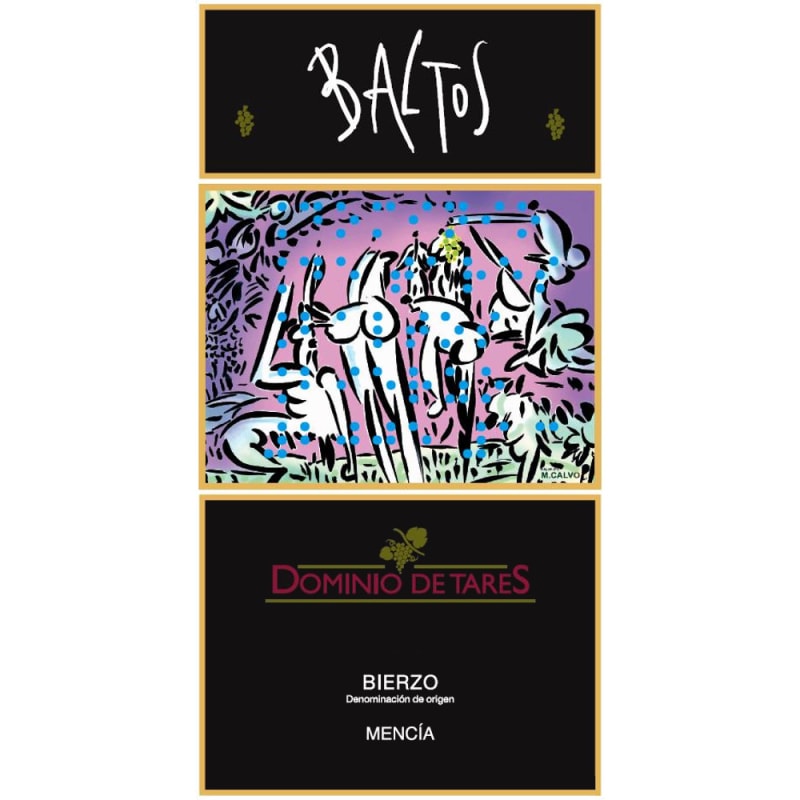 Dominio de Tares Mencia Baltos 2007 Front Label