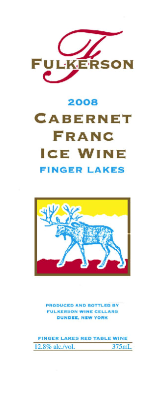 Fulkerson Cabernet Franc Ice Wine 2008 Front Label