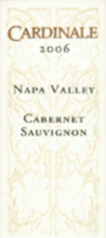 Cardinale Cabernet Sauvignon 2006 Front Label