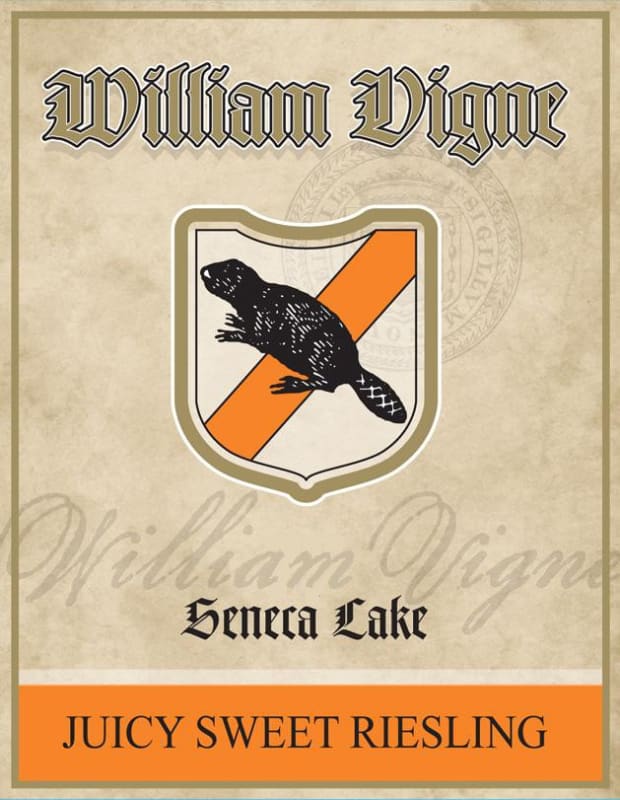 Fulkerson William Vigne Sweet Riesling 2013 Front Label