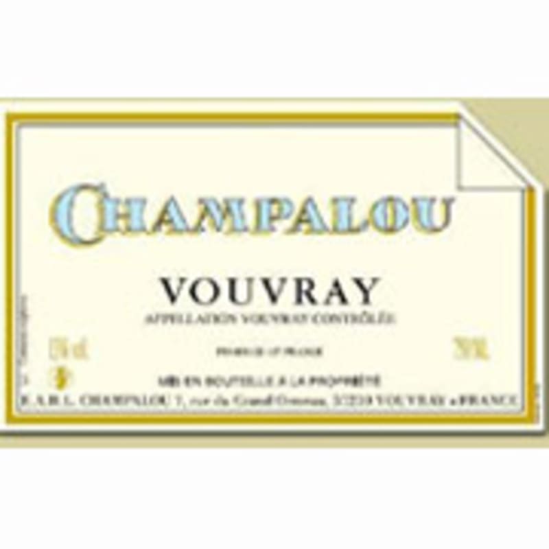 Champalou Vouvray Sec 2008 Front Label