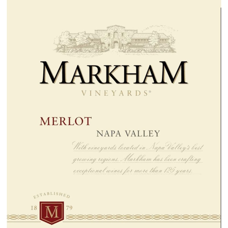 Markham Merlot 2006 Front Label