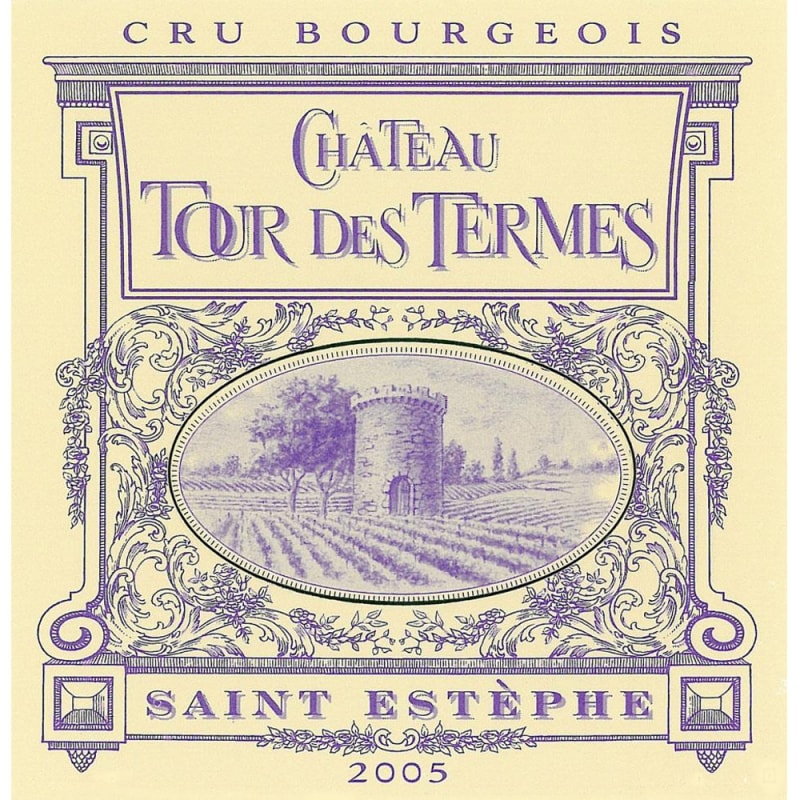 Chateau Tour des Termes 2005 Front Label