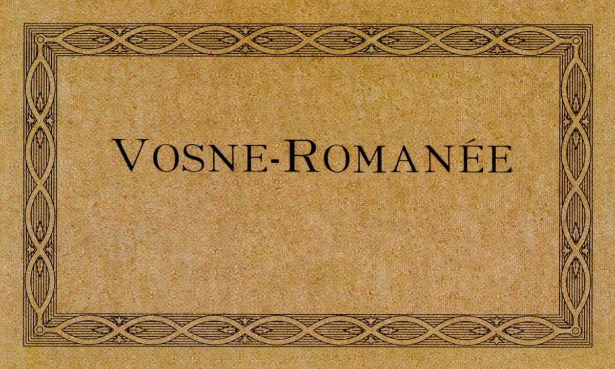 Domaine Philippe Charlopin-Parizot Vosne-Romanee 2003 Front Label