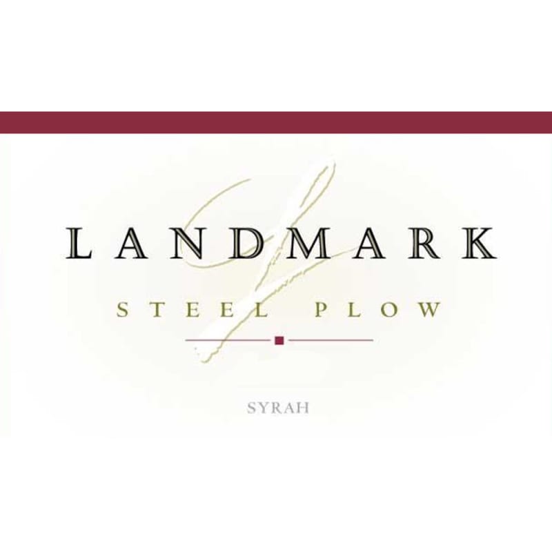 Landmark Steel Plow Syrah 2007 Front Label