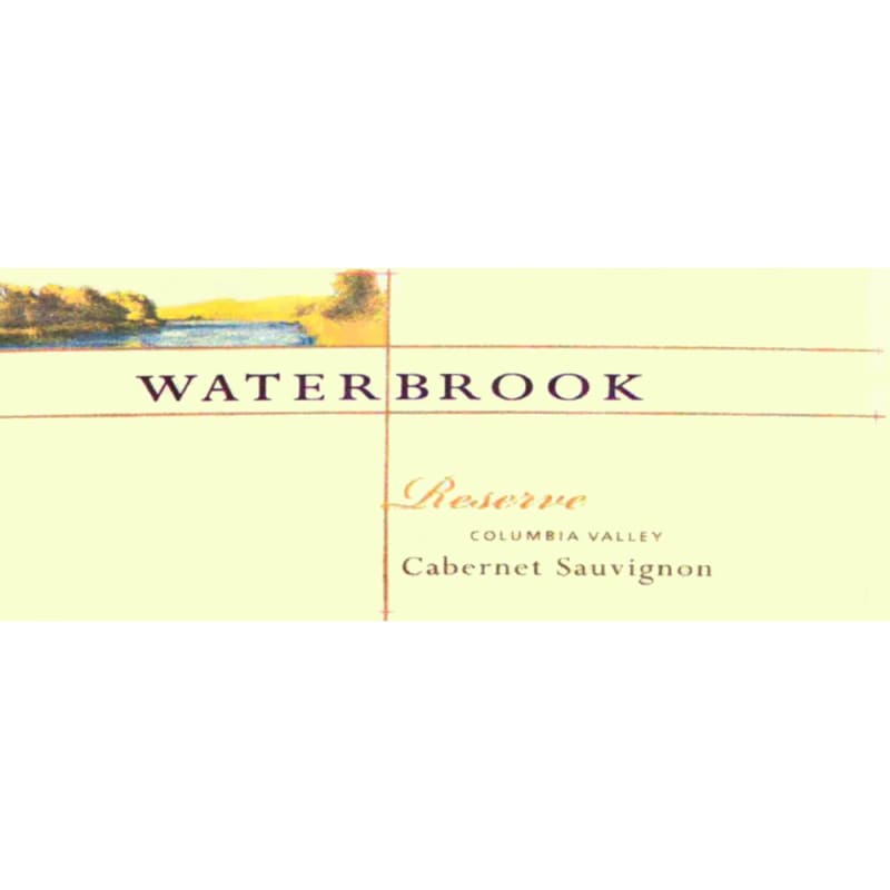 Waterbrook Reserve Cabernet Sauvignon 2007 Front Label