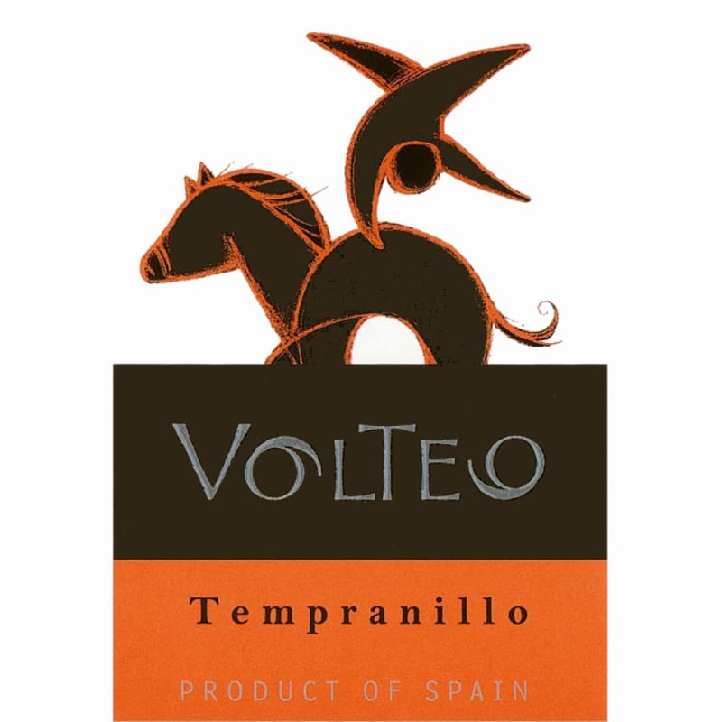 Volteo Tempranillo 2007 Front Label