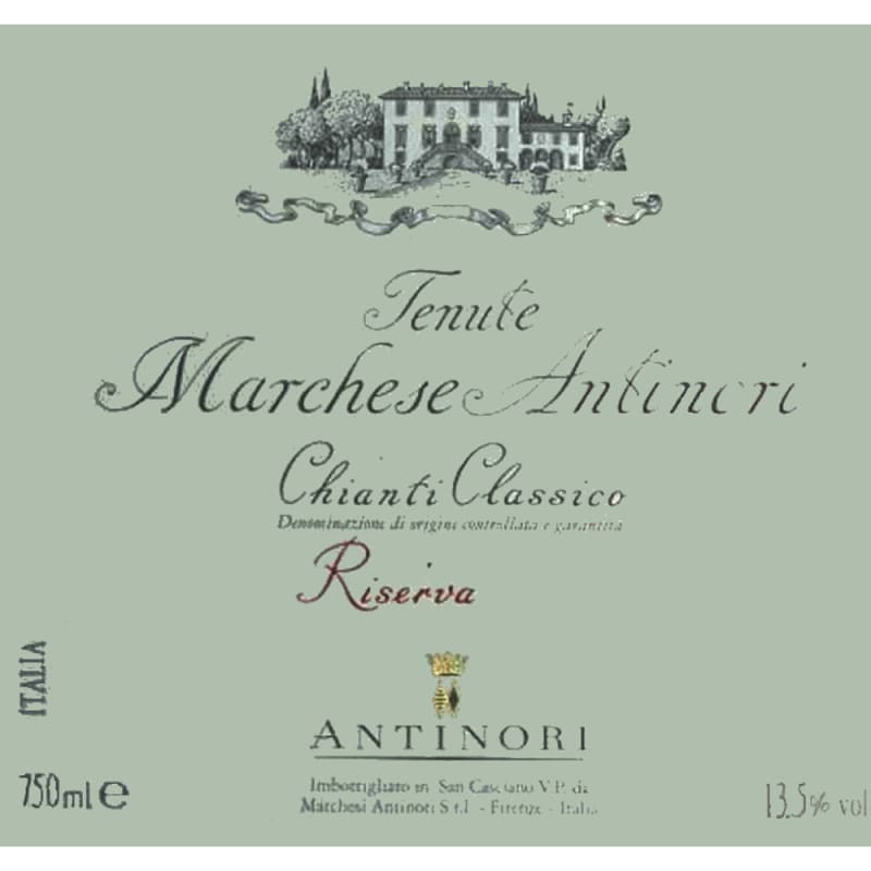 Marchesi Antinori Marchese Chianti Classico Riserva 2005 Front Label