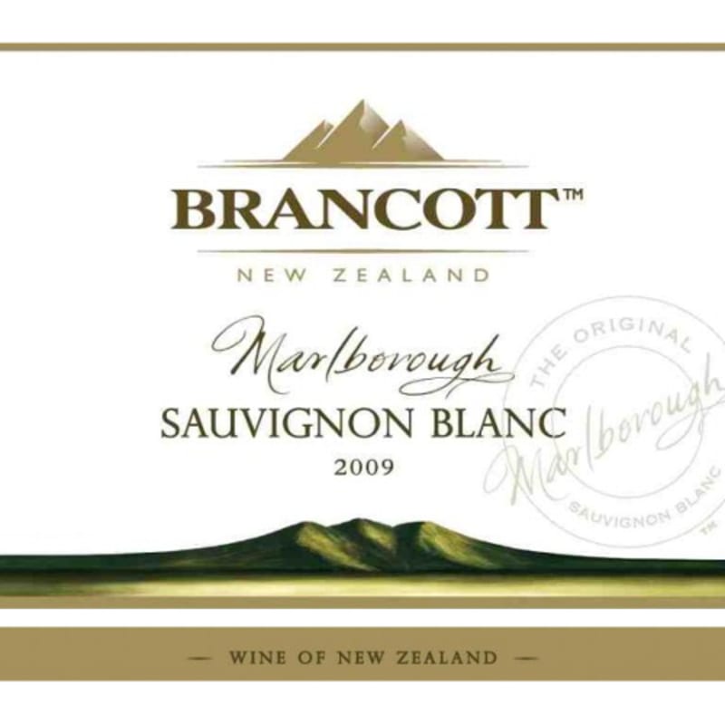 Brancott Sauvignon Blanc 2009 Front Label